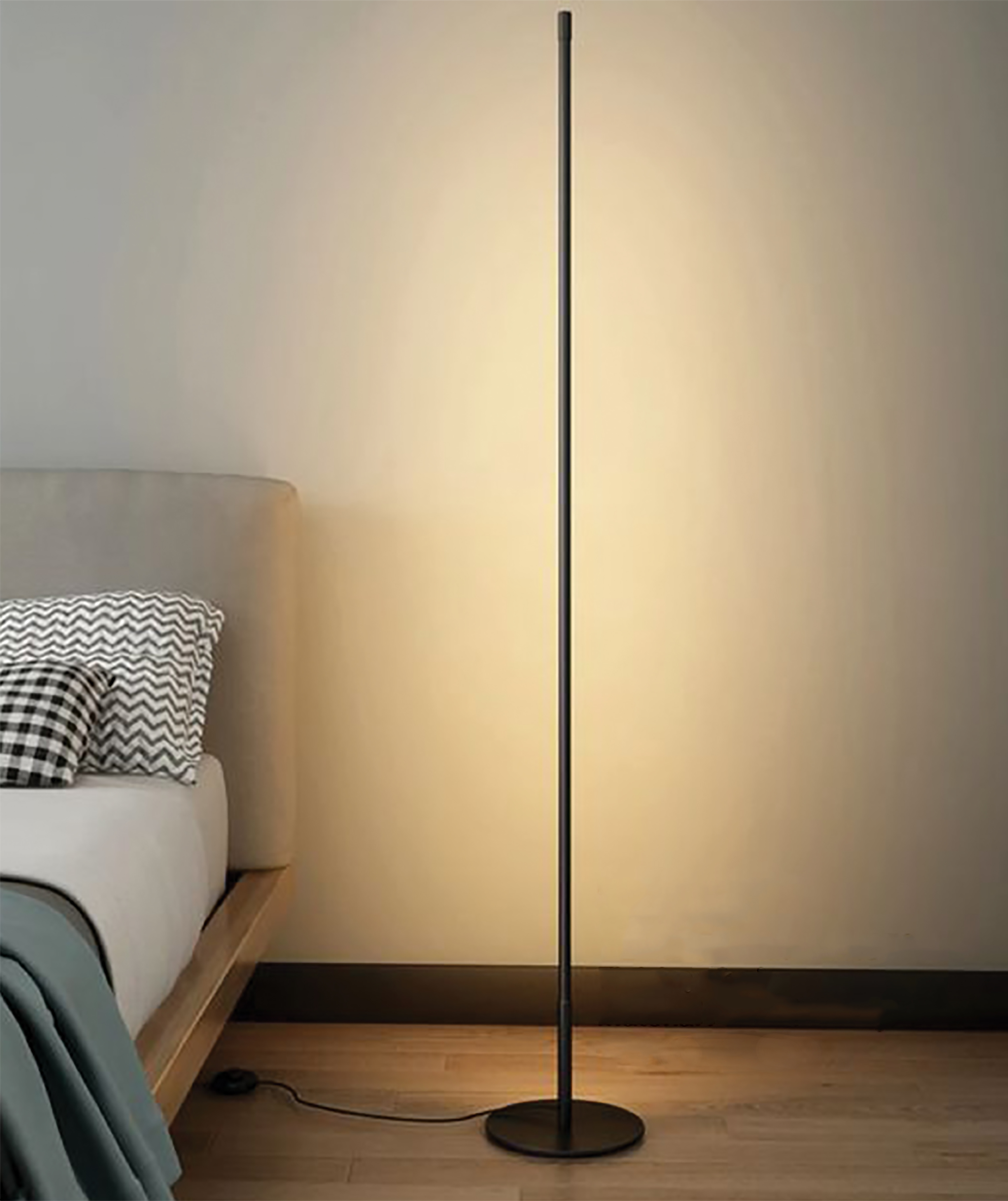 ONE BEAM FLOOR LAMP